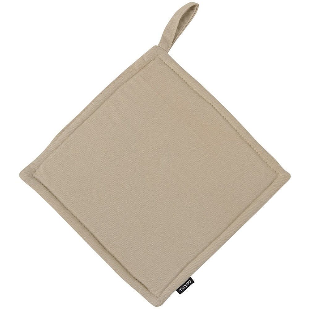 Изображение товара Прихватка Tkano TK20-PH0004 квадратная 22х22 см бежевый хлопок полиэстер