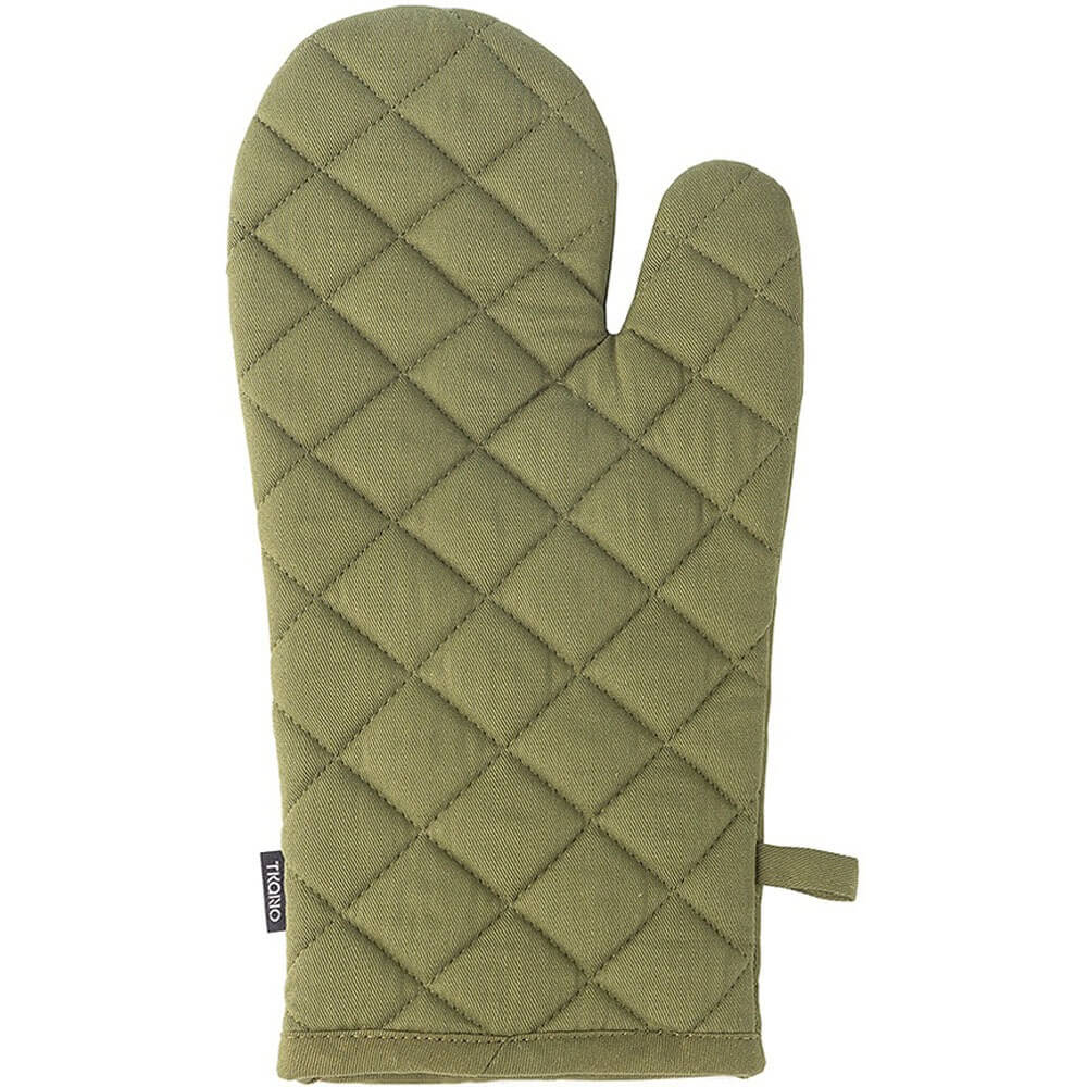 Изображение товара Прихватка Tkano TK22-OM0001 в форме рукавицы, хлопок и полиэстер, зелёная