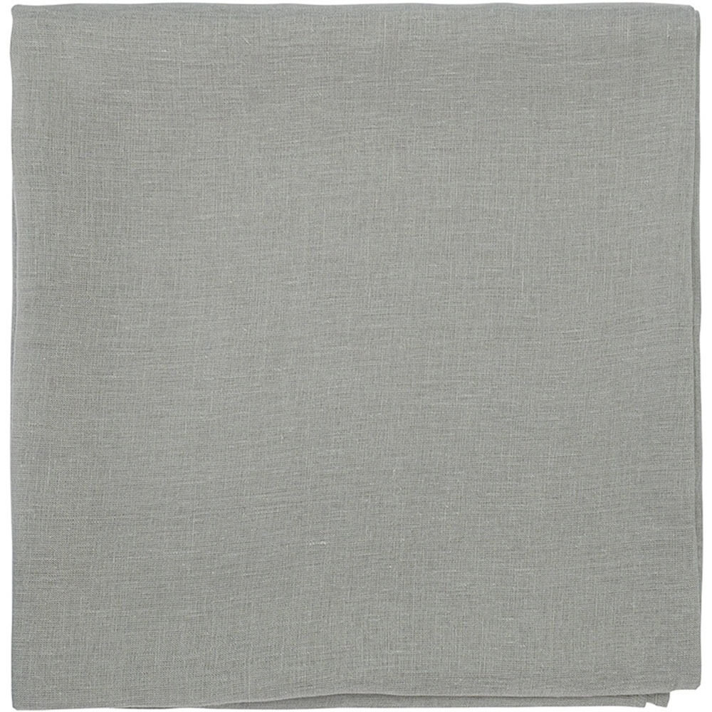 Изображение товара Скатерть Tkano TK22-TC0002 из льна 170х170 см серый стильная и практичная