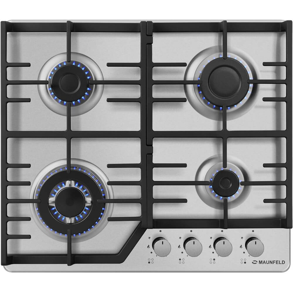 Изображение товара Газовая варочная поверхность Maunfeld EGHS.64.73CS/G из нержавеющей стали