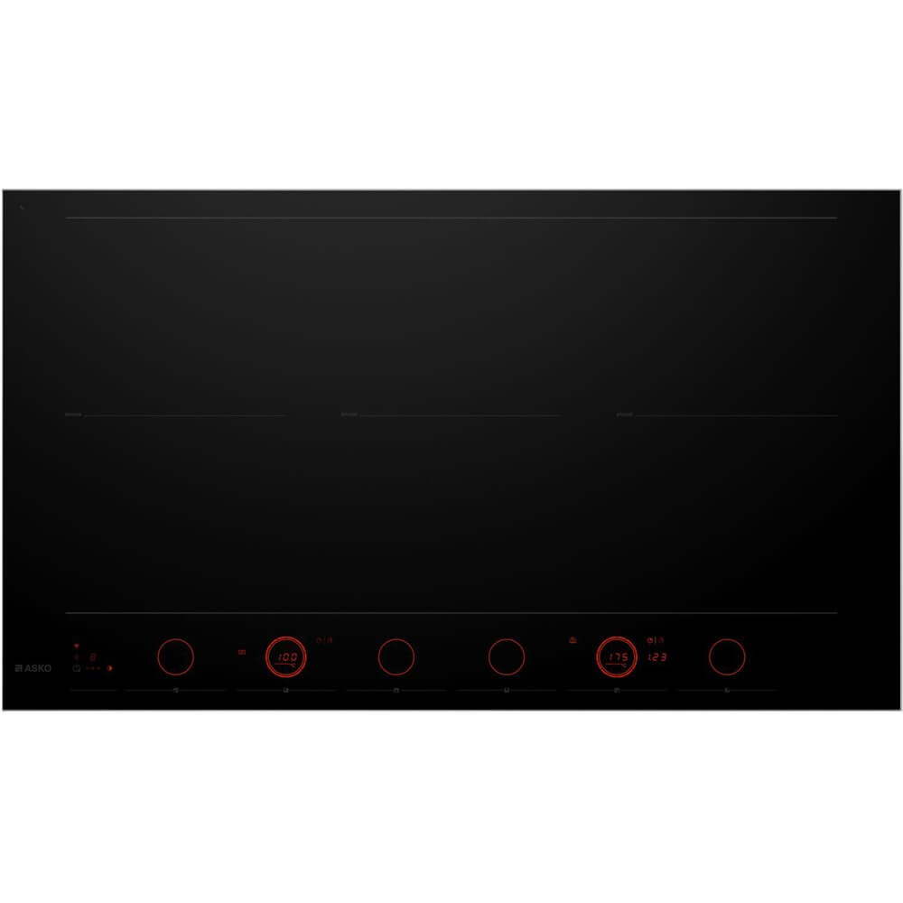 Изображение товара Варочная поверхность Asko HID956GC индукционная с Wi-Fi и дисплеем 6 конфорок