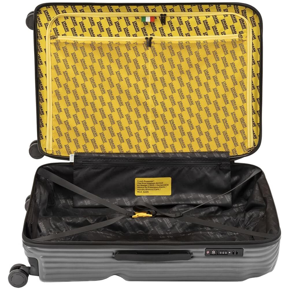 Купить Чемодан Crash Baggage Stripe Large дымчато-серый (CB153 048) в ...