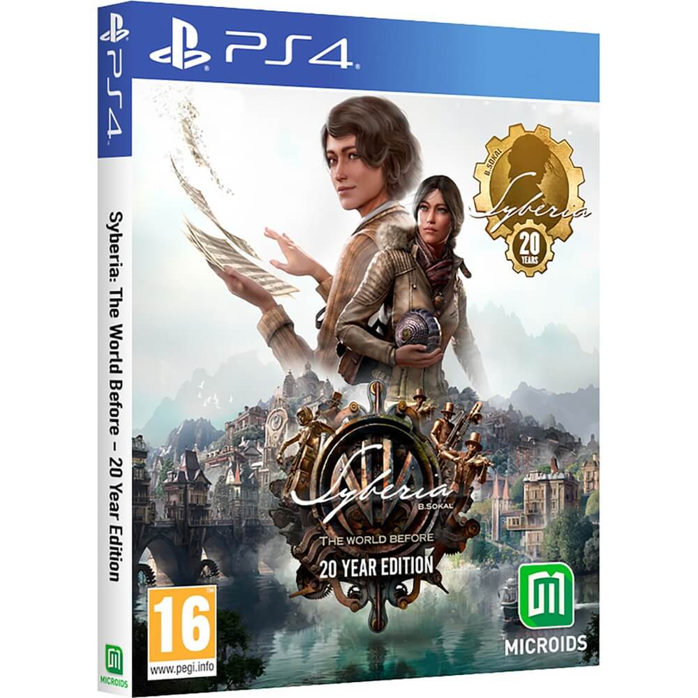 Купить Syberia The World Before 20 Year Edition PS4, русская версия в Москве