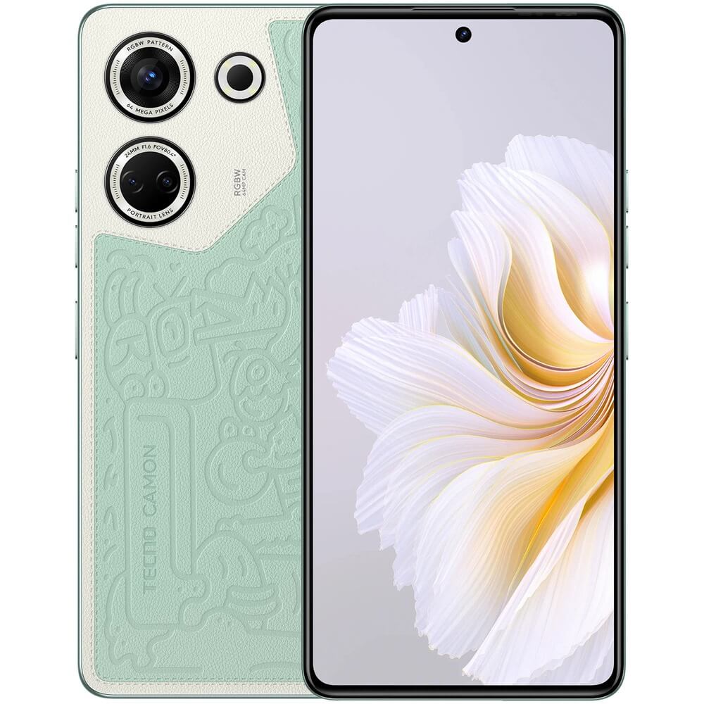 Купить Смартфон Tecno Camon 20 Art Edition 256 ГБ зелёный в Калуге