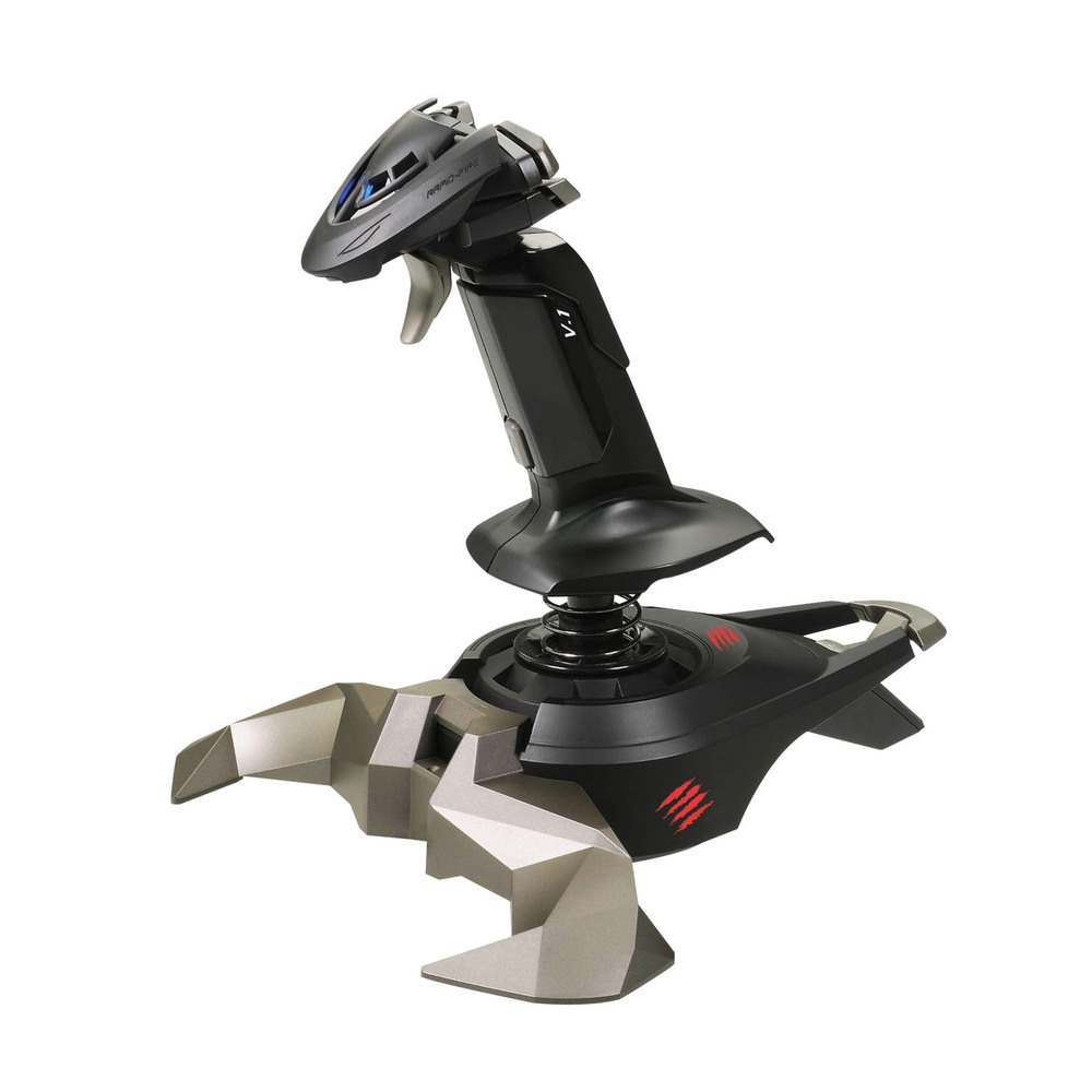 Купить Джойстик Mad Catz Cyborg V.1 Flight Stick for PC (MCB4423700B2/04/1)  в Москве