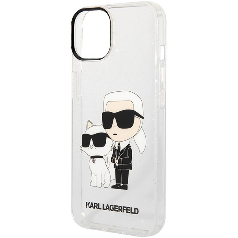 Купить Чехол Karl Lagerfeld для iPhone 15 PC/TPU NFT Choupette Hard  прозрачный в Орле