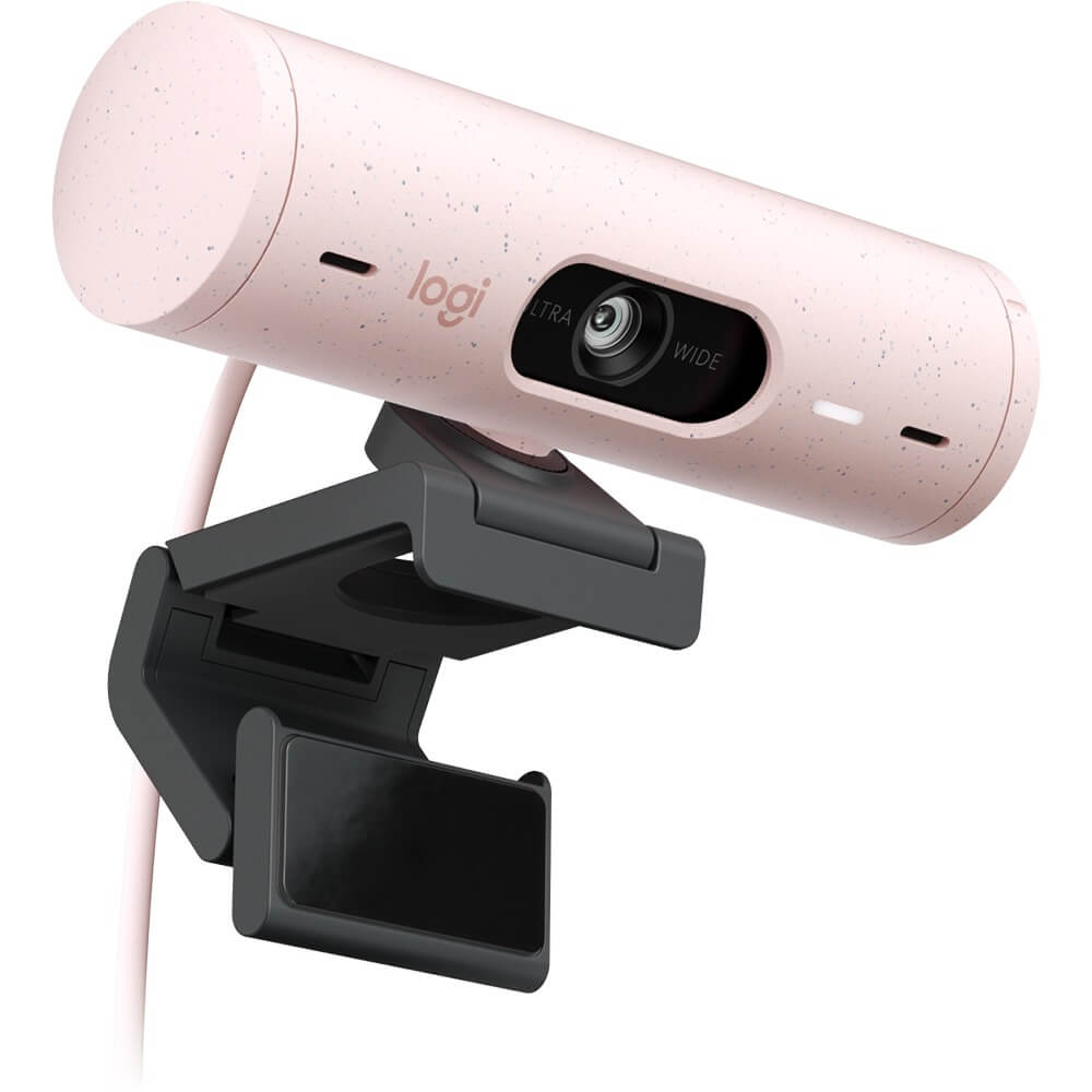 Купить Веб-камера Logitech Brio 500 HD розовый (960-001421) в Москве