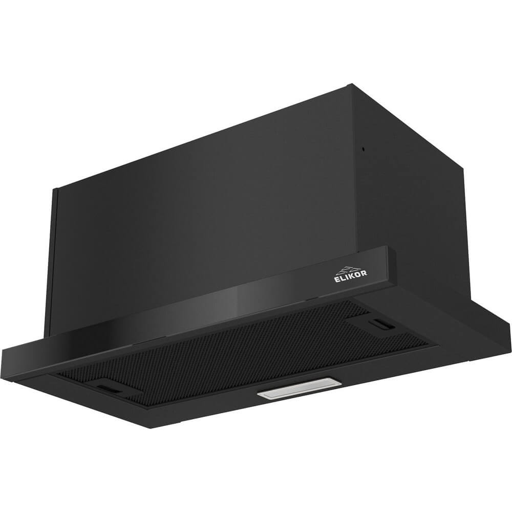 Изображение товара Встраиваемая вытяжка Elikor Slide Glass 60П-1000 Black