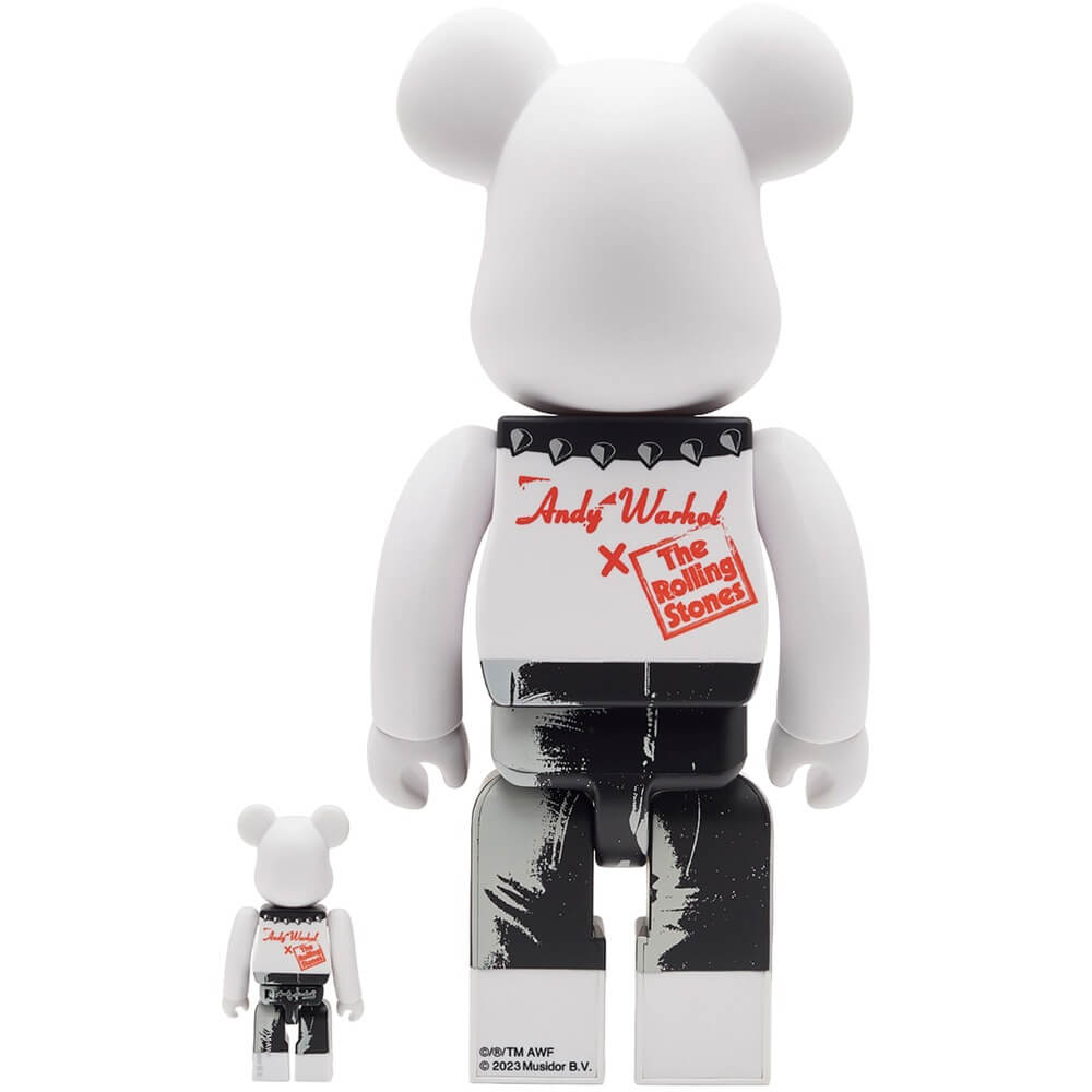 bearbrick 100% rolling stone medicom toy