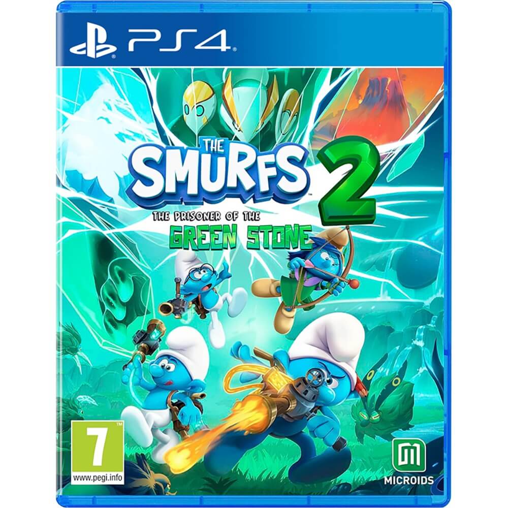 Игра для приставки The Smurfs 2: The Prisoners of the Green Stone PS4,  русские субтитры