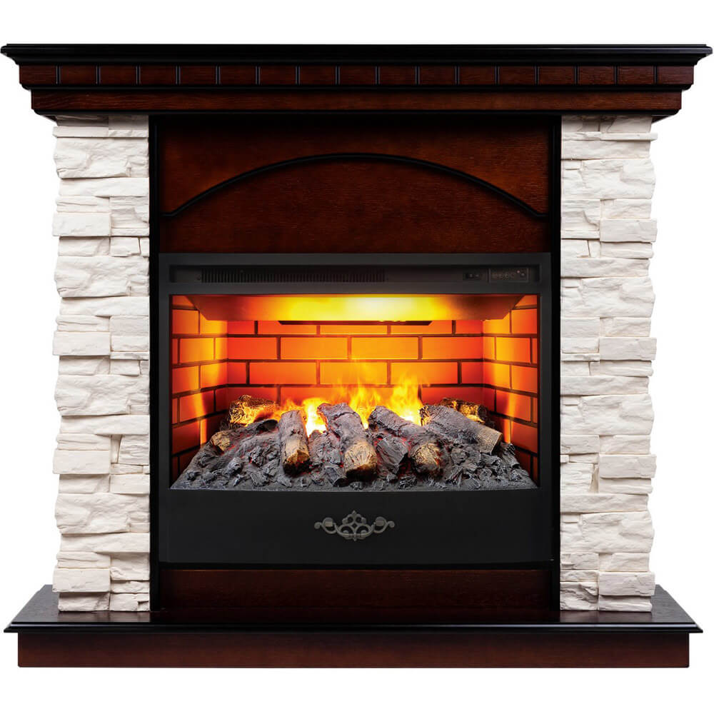 Изображение товара Электрокамин RealFlame Elford 25.5 AO с эффектом 3D и функциями комфорта