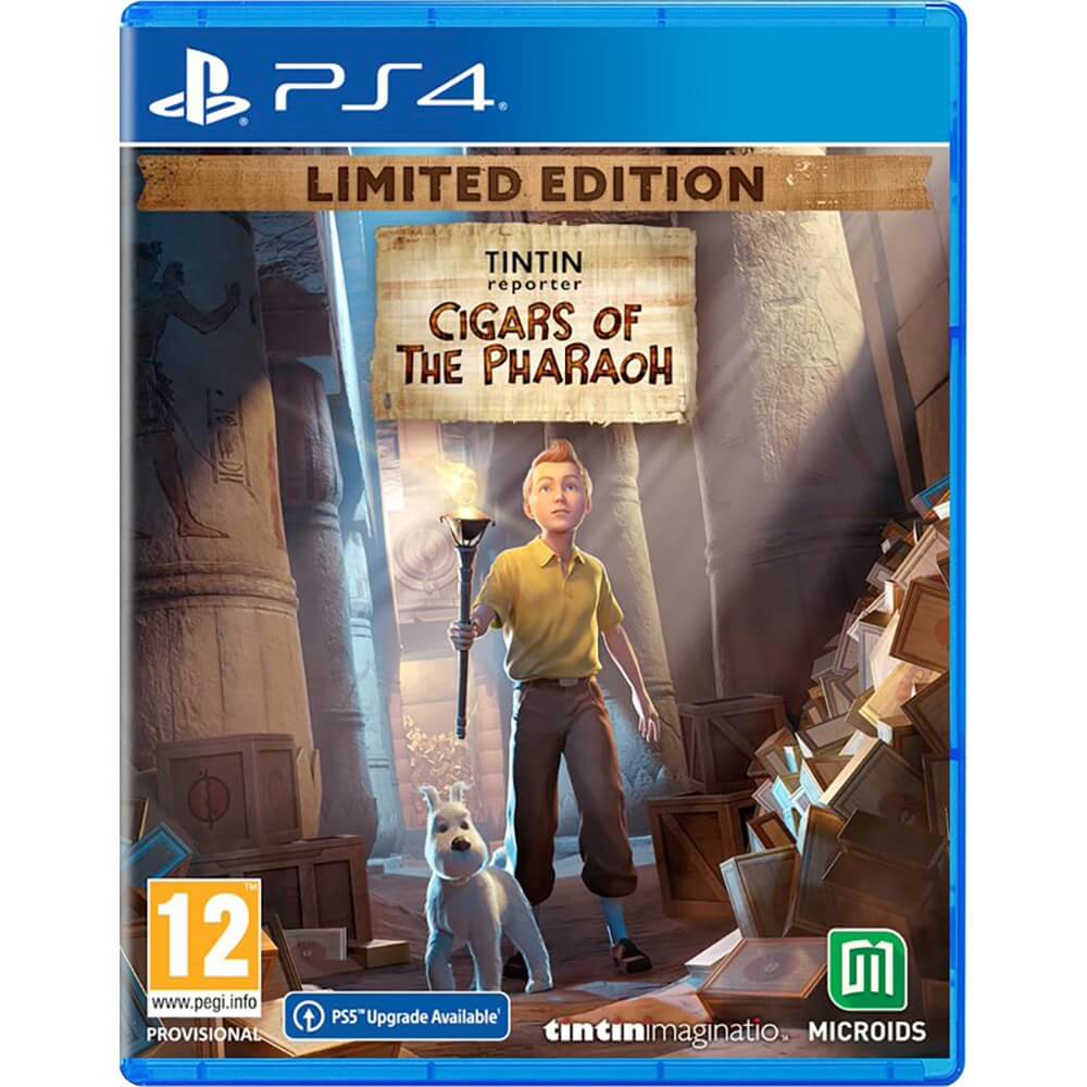 Tintin Reporter: Cigars of the Pharaoh Лимитированное издание PS4, русские  субтитры