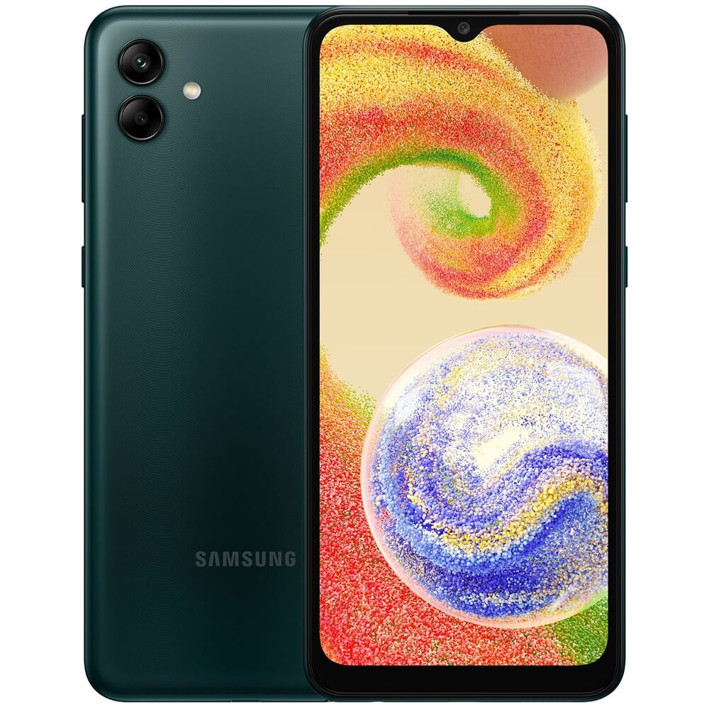 Купить Смартфон Samsung Galaxy A04 32 ГБ зелёный в Тюмени