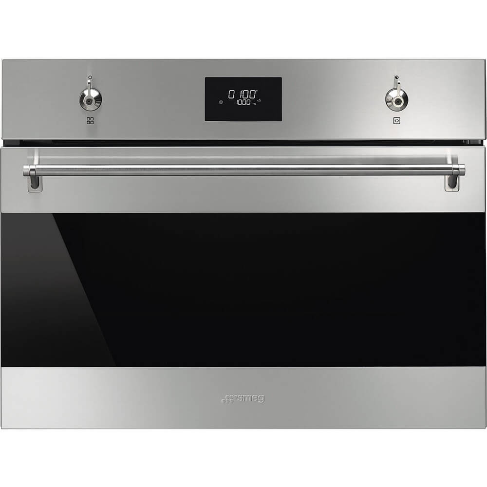 Изображение товара  Встраиваемая микроволновая печь Smeg SO4301M0X Classica 