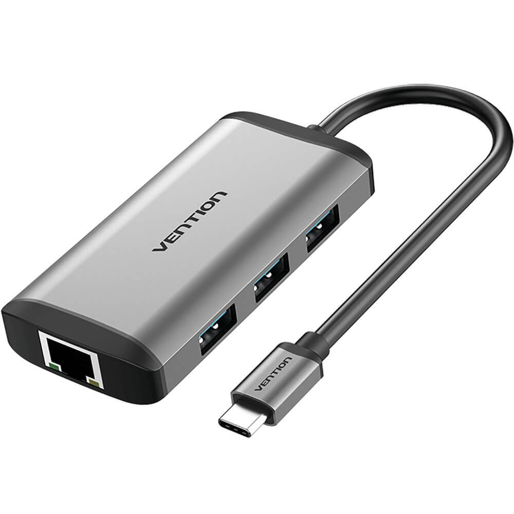 Изображение товара Мультифункциональный хаб Vention USB Type C 6 в 1 (CNCHB)