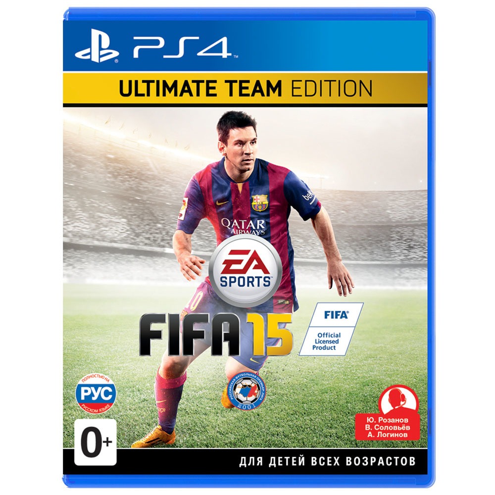 Игра для приставки Electronic Arts FIFA 15 ulimate [PS4, рус]