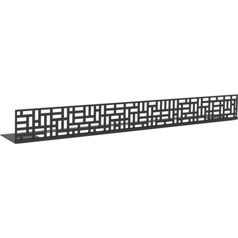 Изображение товара Декоративная решётка ZeFire Город для биокаминов Elliot Sirius Flagman 1600