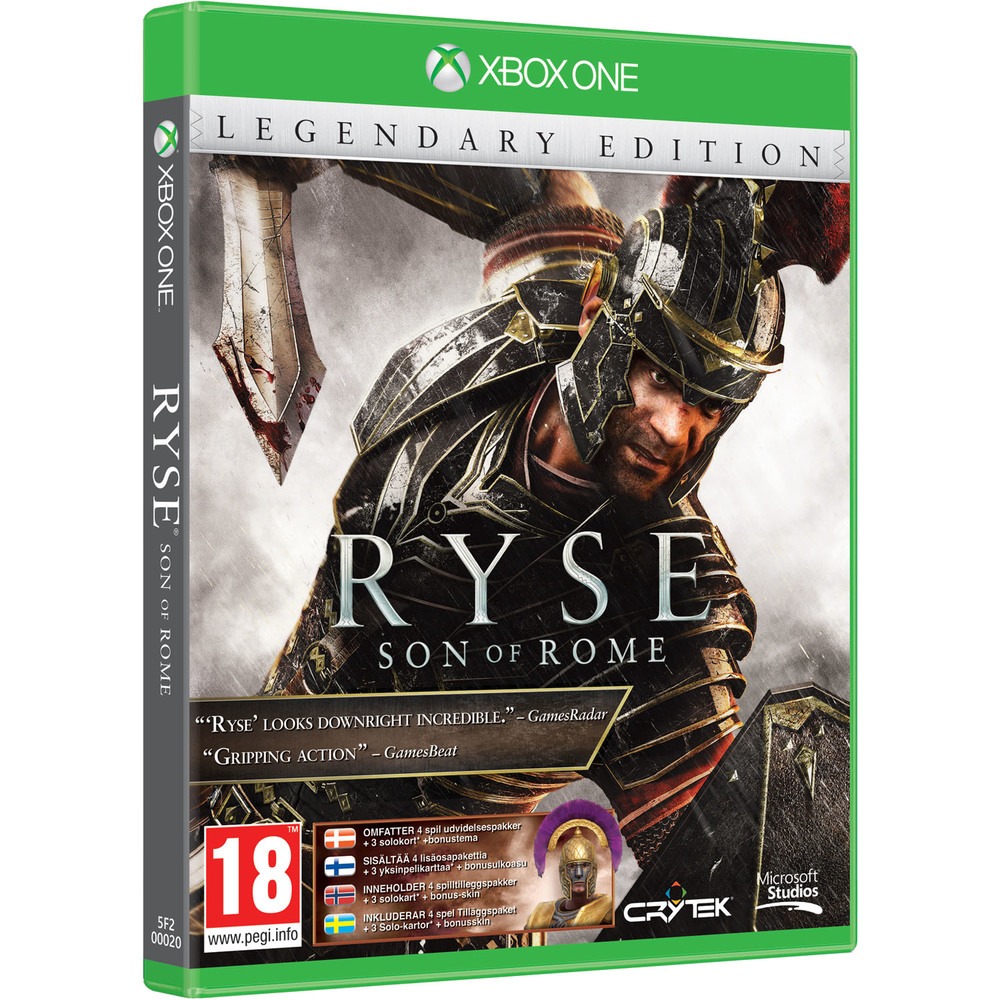 Отзывы на Ryse: Son of Rome Legendary Edition XBox One, русская версия |  Москва