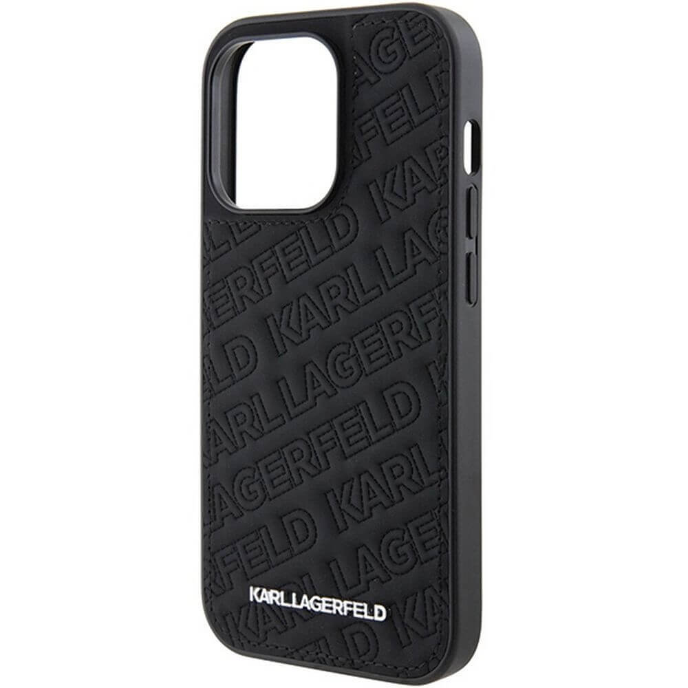 Технические Характеристики Чехол Karl Lagerfeld для iPhone 15 Pro Quilted  Pattern Hard Case чёрный | Екатеринбург