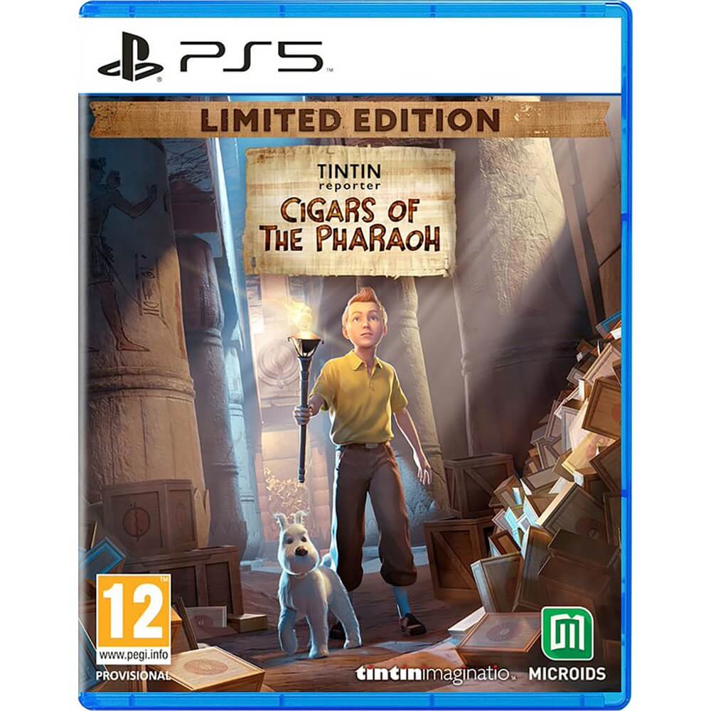 Tintin Reporter: Cigars of the Pharaoh Лимитированное издание PS5, русские  субтитры