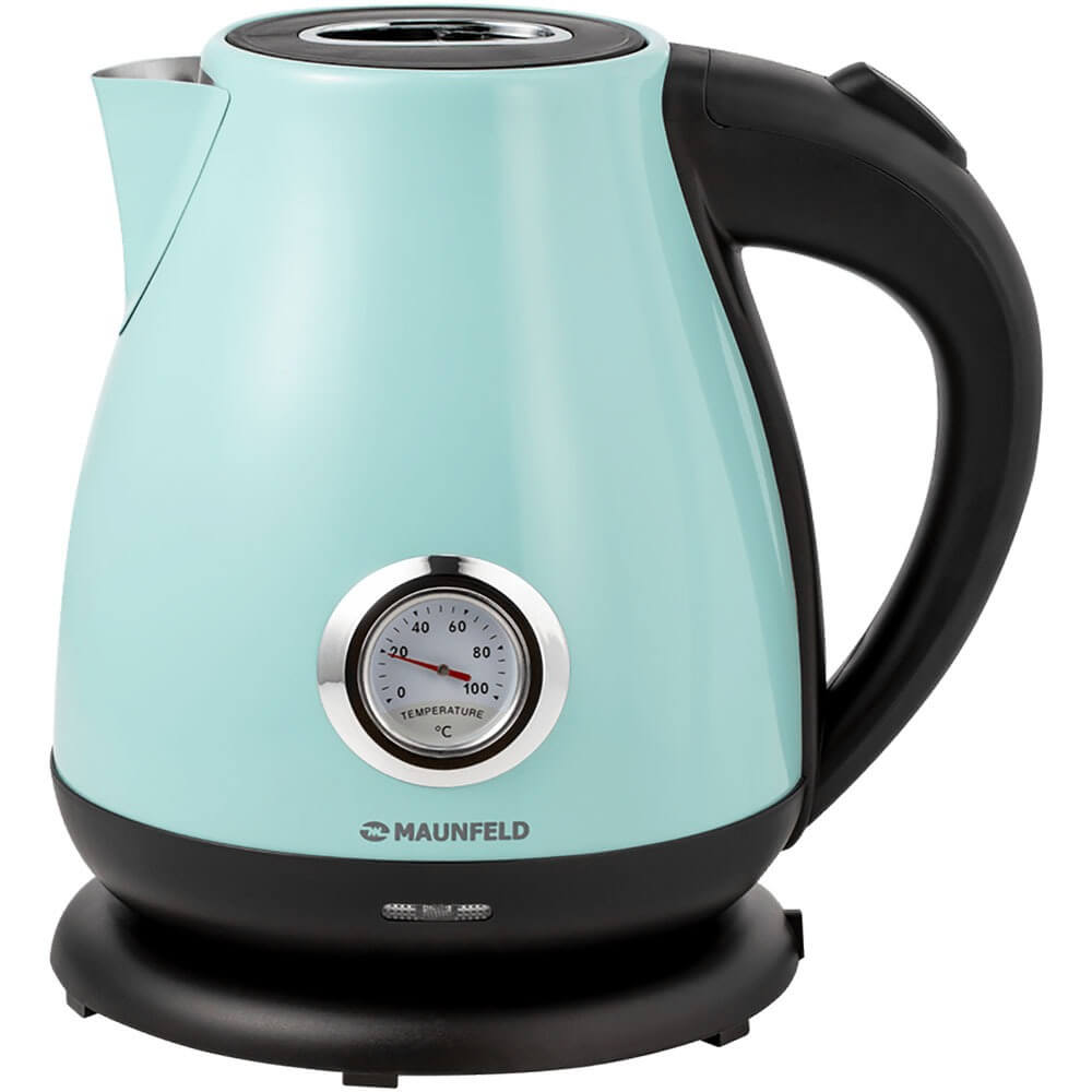 Изображение товара Электрический чайник Maunfeld MGK-625MINT 2200 Вт объем 1.7 л металлический