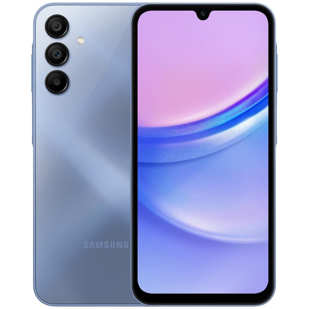 Смартфон Samsung Galaxy A15 128 ГБ синий