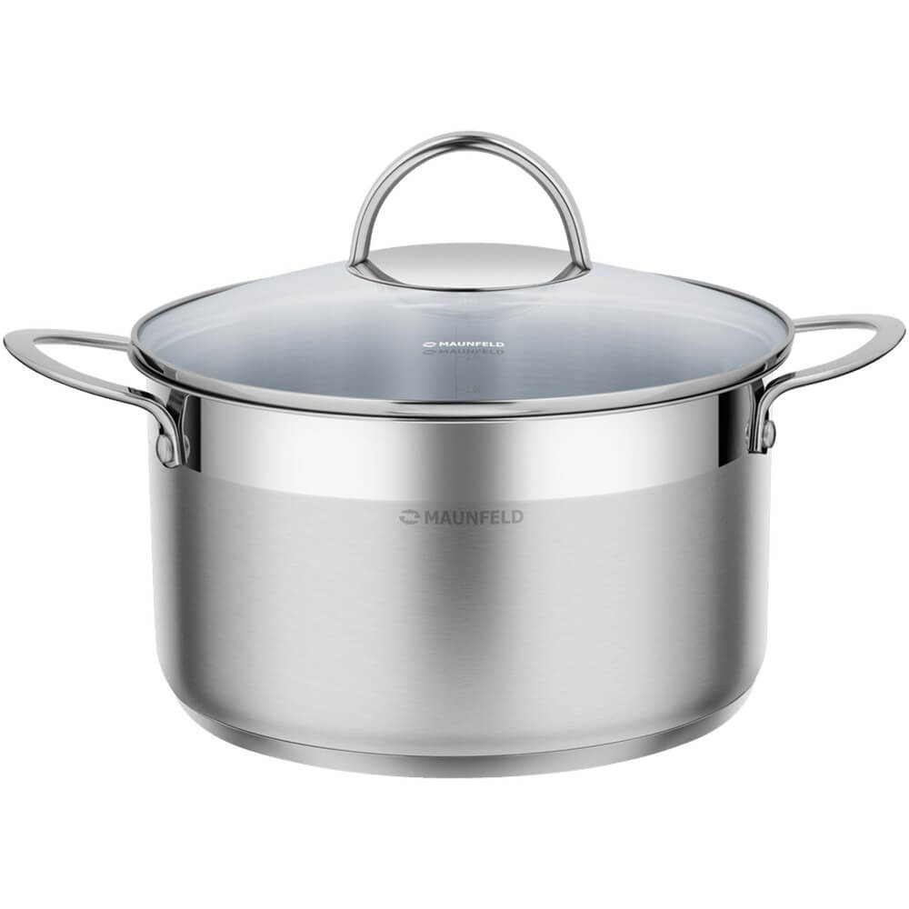 Изображение товара Кастрюля Maunfeld Gerda MCS33S07 из нержавеющей стали 20 см 3.3 л