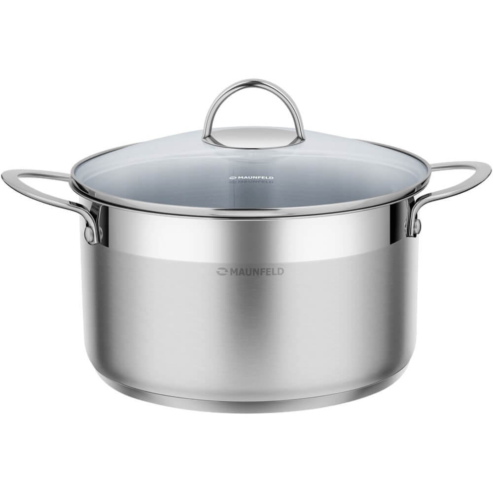 Изображение товара Кастрюля Maunfeld Gerda MCS58S07 из нержавеющей стали, 24 см, 5.8 л