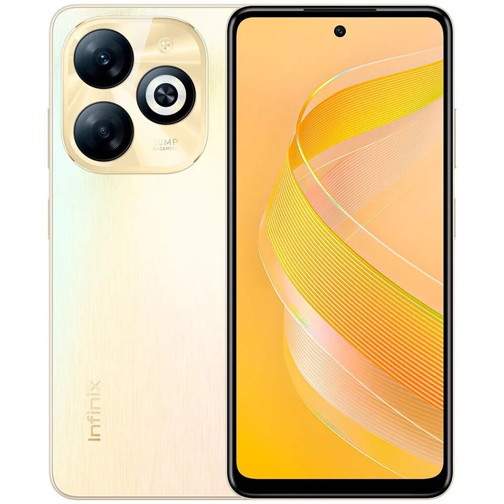 Купить Смартфон Infinix Smart 8 Plus 128 ГБ золотой в Ростове-на-Дону