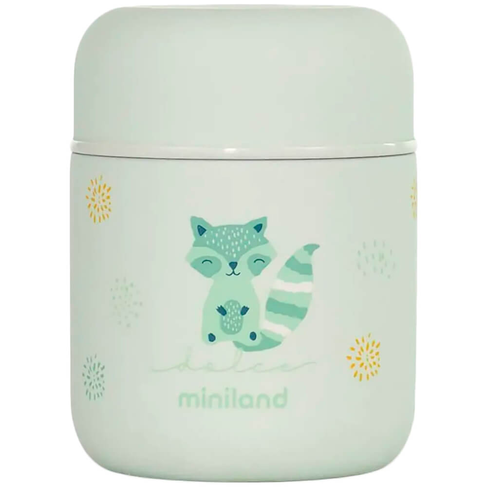 Изображение товара Термос для еды Miniland Thermy Dolce Mini 0.28 л нержавеющая сталь вакуум Мятный