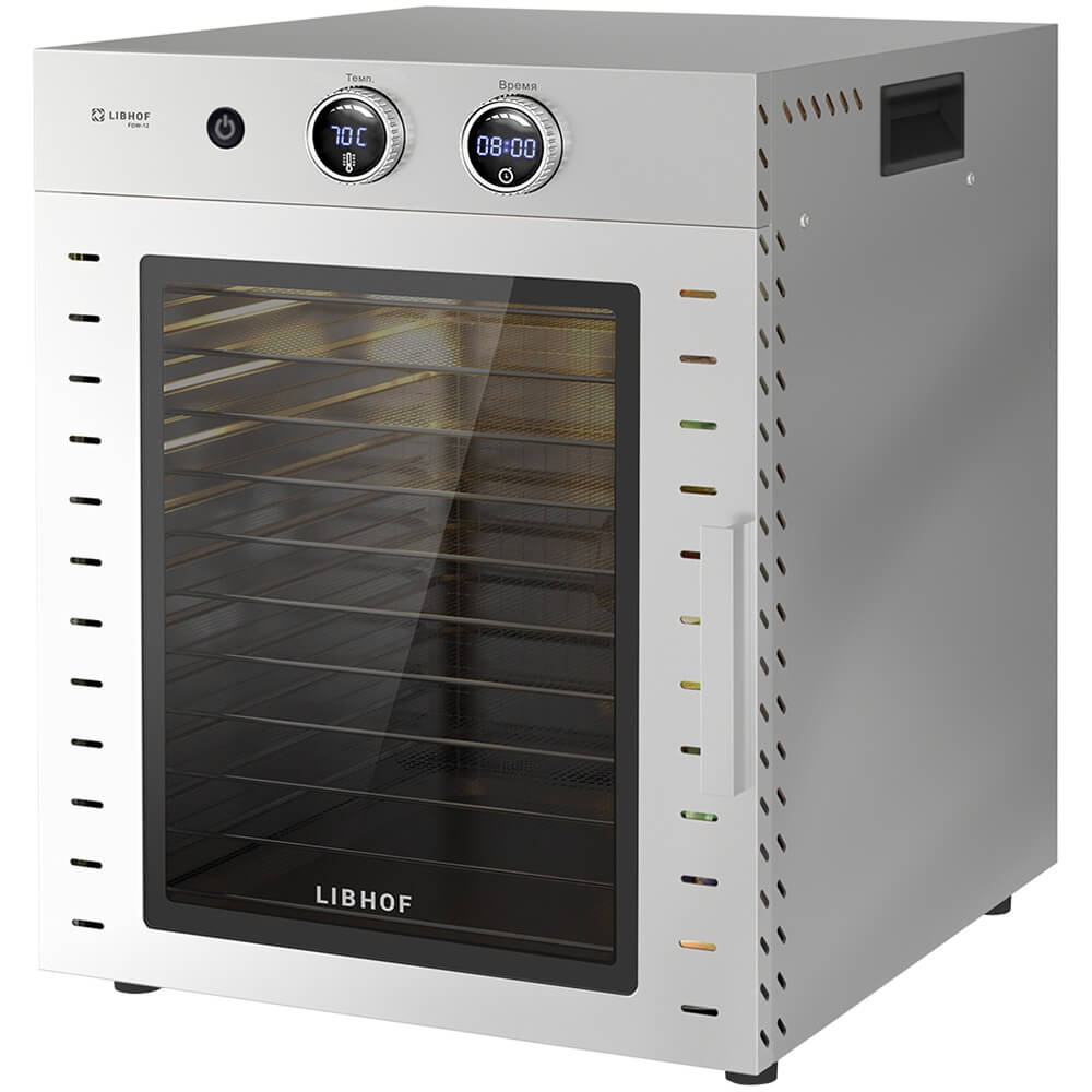 Изображение товара Сушка для овощей Libhof FDW-12 с таймером и конвективным методом сушки