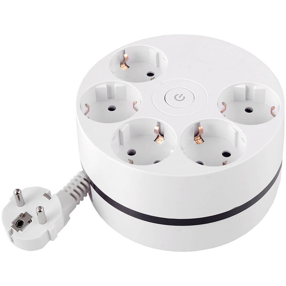 Изображение товара Удлинитель RocketSocket Power Wheel Extended 5005 с защитой от перепадов напряжения