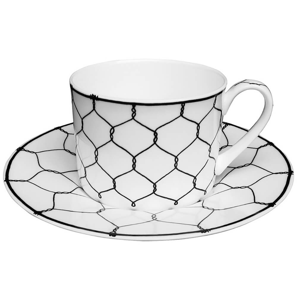 Изображение товара Чайная пара Taitu Ferri 2-52 из костяного фарфора для чаепитий