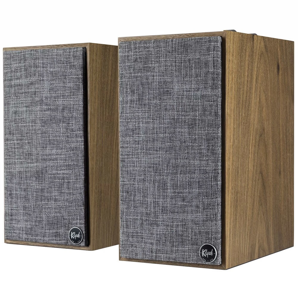 Изображение товара Акустическая система Klipsch The Fives Walnut активная с Bluetooth и фонокорректором