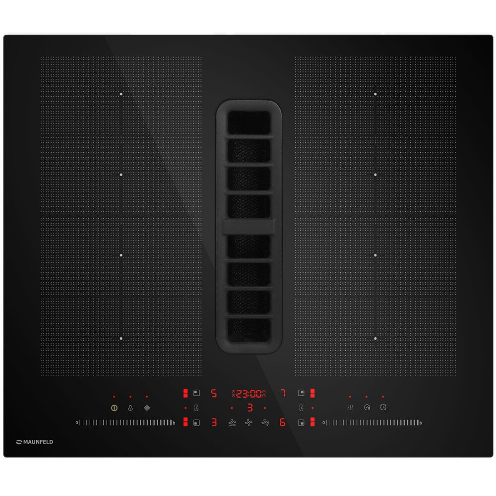 Изображение товара Варочная поверхность Maunfeld MIHC604SF2BK индукционная 4 конфорки сенсорное управление