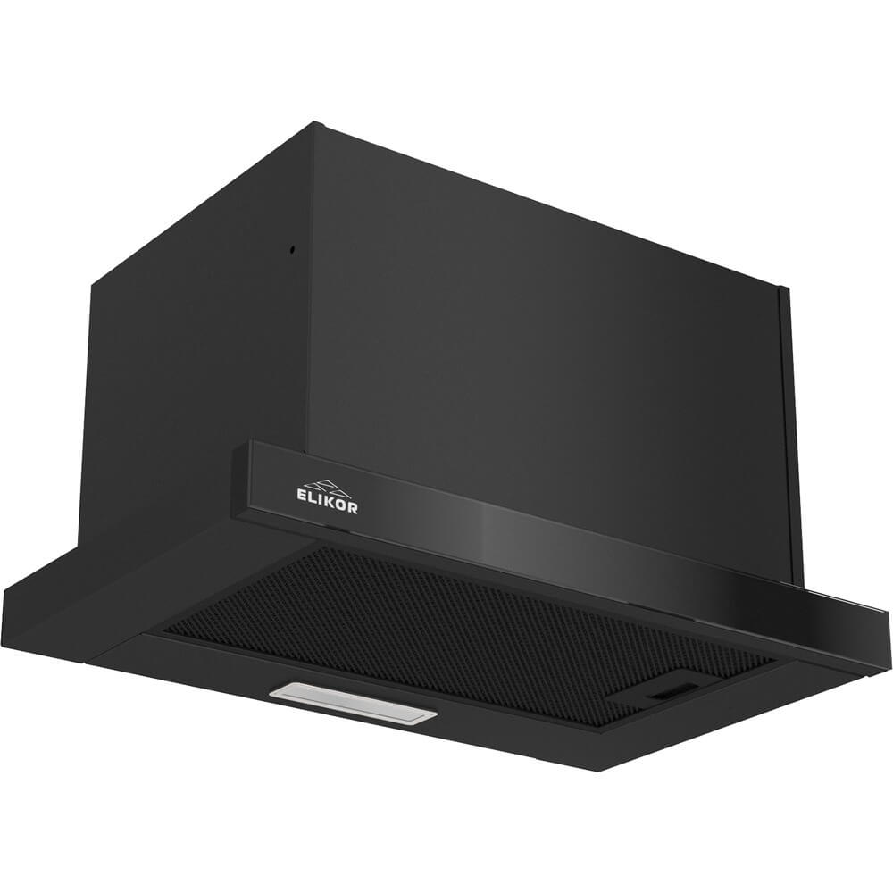 Изображение товара Встраиваемая вытяжка Elikor Slide Glass 50П-1000 Black с LED освещением