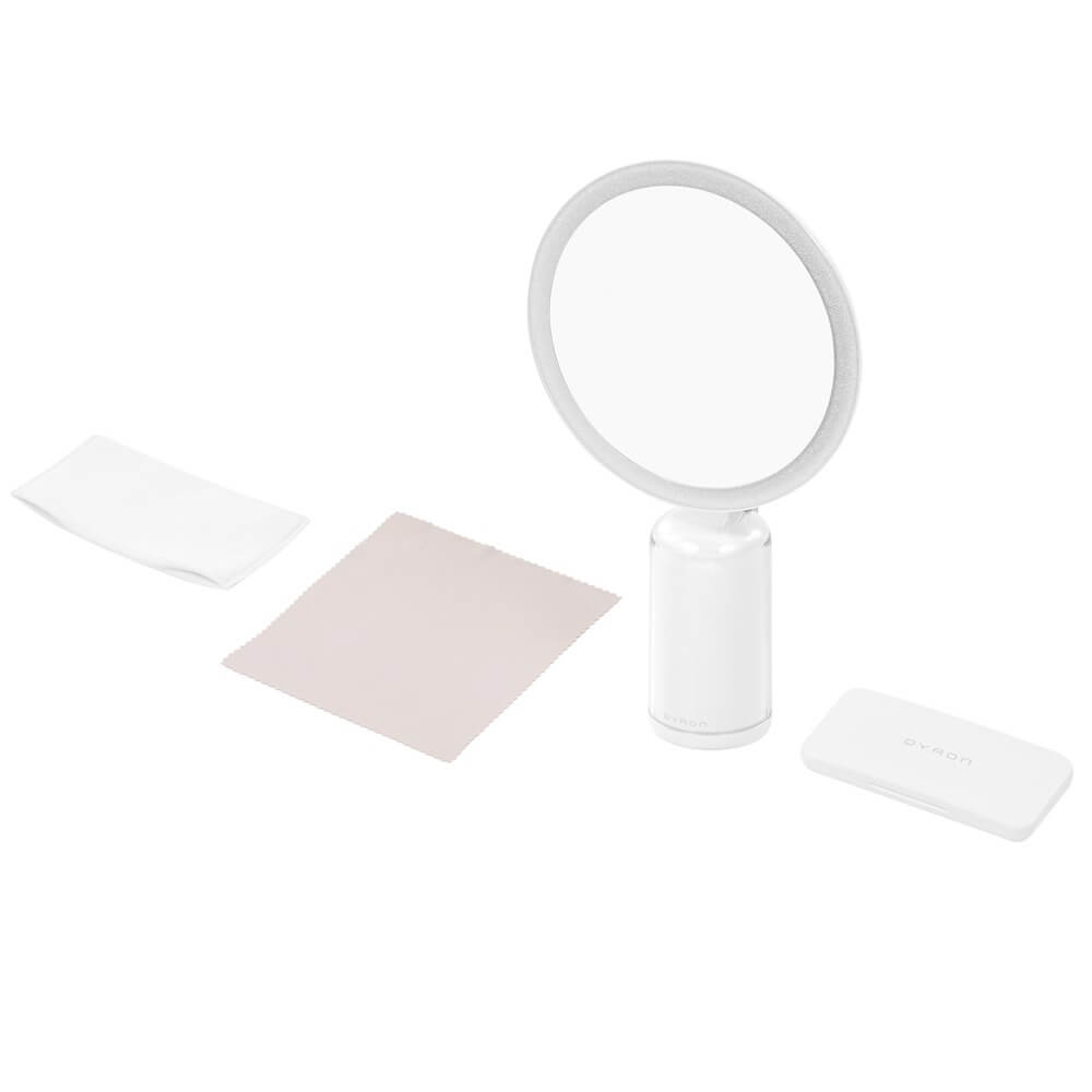 Изображение товара Косметологическое зеркало с подсветкой QYRON MB601 - круглая лампа, аккумулятор