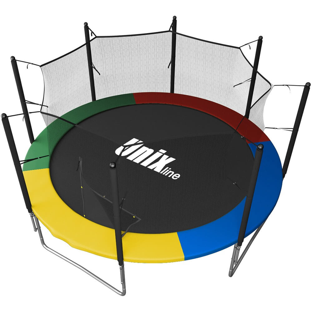 Изображение товара Батут UNIX Line Simple 12 ft Color Inside - безопасный для всей семьи Изображение товара Батут UNIX Line Simple 12 ft Color Inside - безопасный для всей семьи