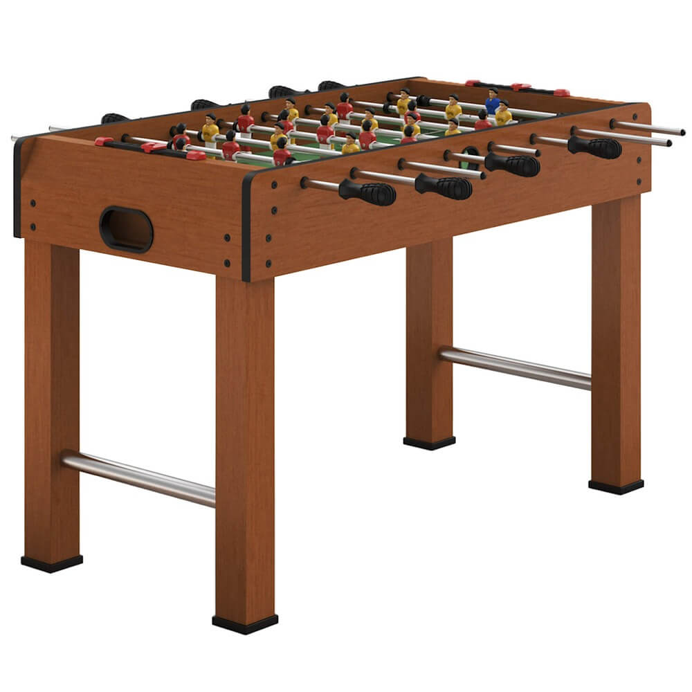 Изображение товара Настольный футбол UNIX Line Wood GTSU121X61WD стационарный коричневый и чёрный