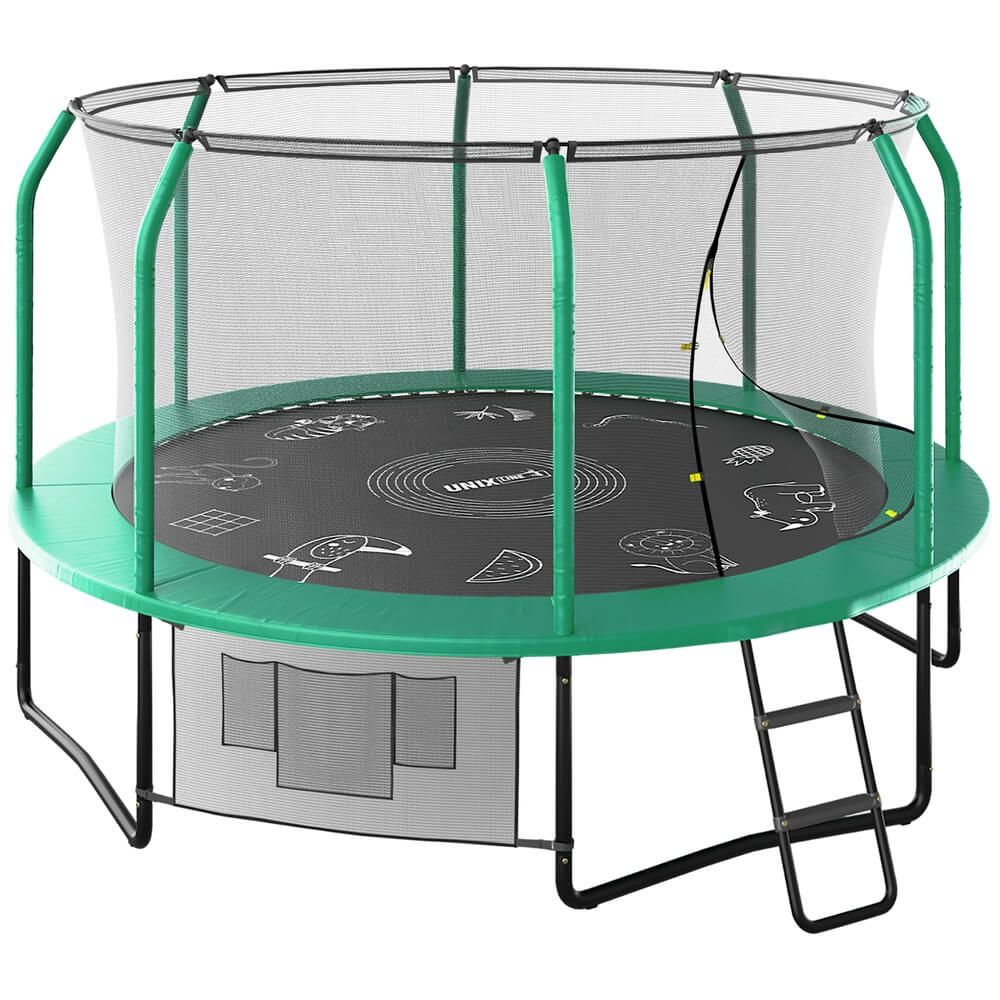 Изображение товара Батут UNIX Line Supreme Game 12 ft Green (TRUSUG12GR)