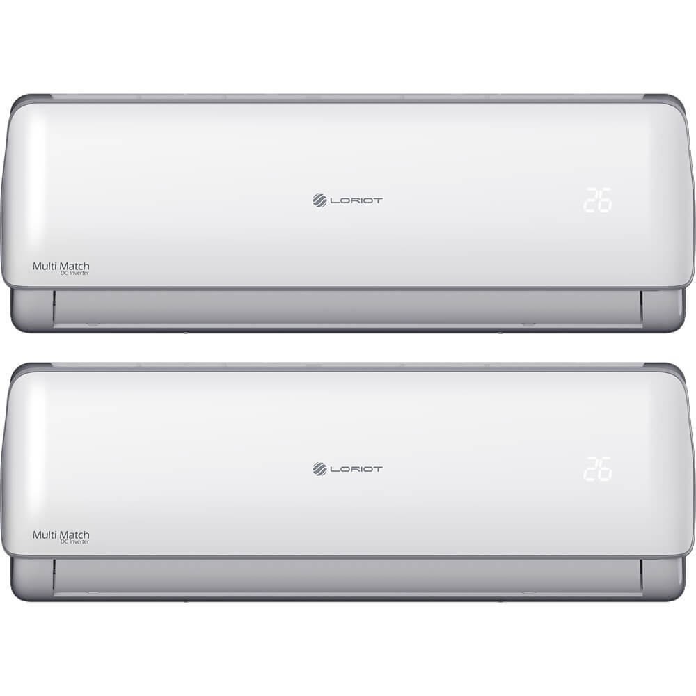 Изображение товара Мульти сплит-система Loriot LAC-09AIM-IN с двумя внутренними блоками для 50 кв.м