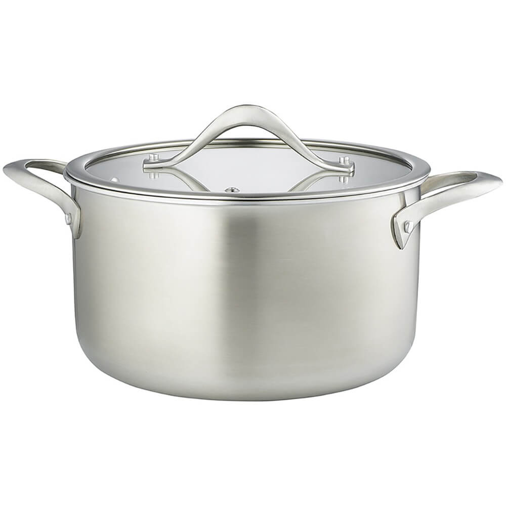 Изображение товара Кастрюля Liberty Jones 3Ply Etalon LJ0000229 24 см, 6 л, нержавейка и алюминий