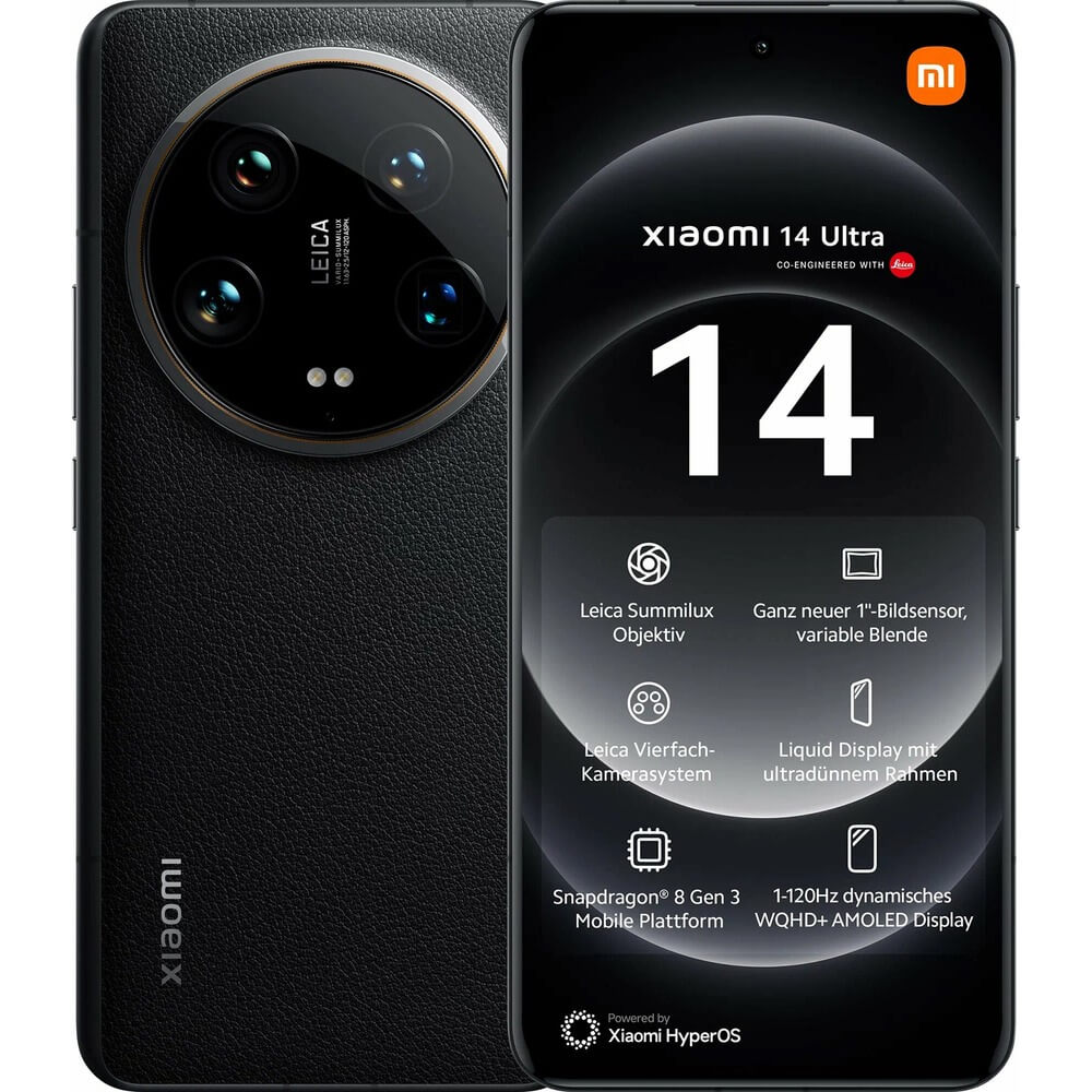 Купить Смартфон Xiaomi 14 Ultra 512 ГБ чёрный в Красноярске