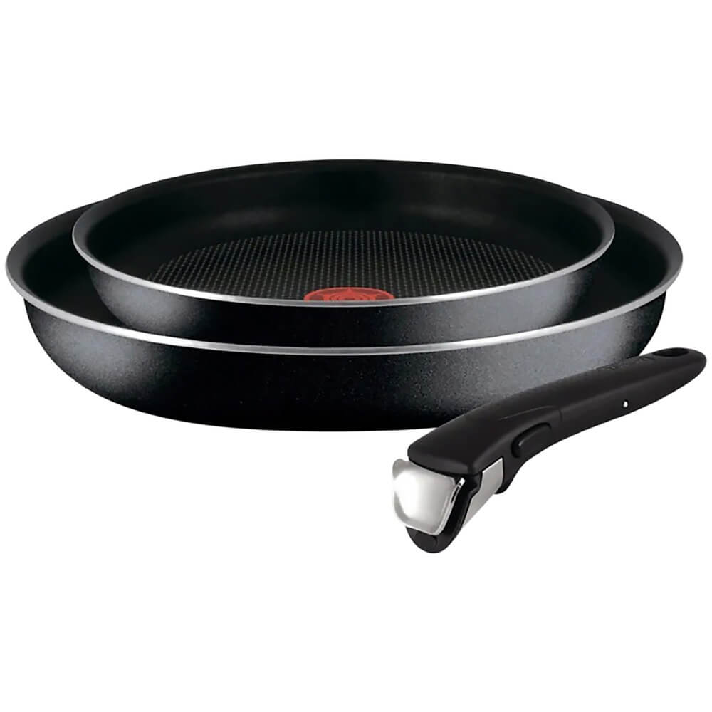 Изображение товара Набор посуды Tefal Ingenio Black 04238840 с съемными ручками 3 предмета