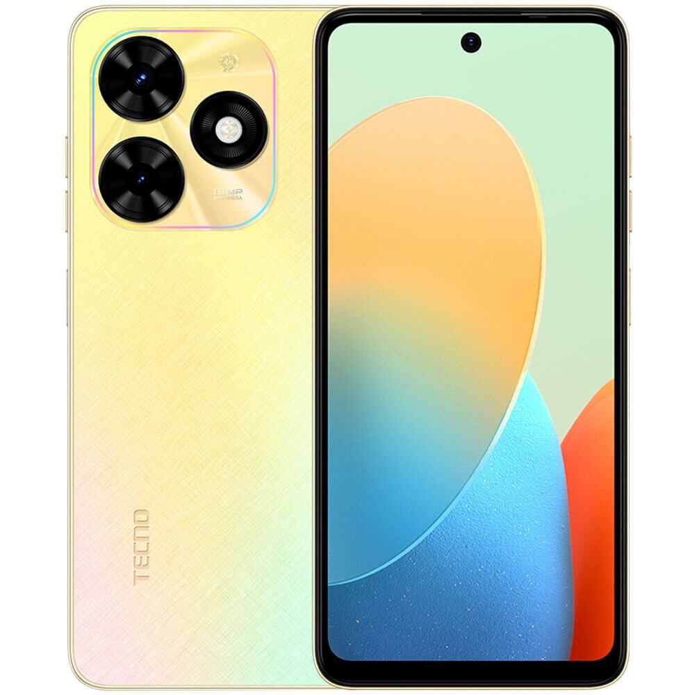 Купить Смартфон Tecno Spark Go 2024 4+128 ГБ золотой в Брянске