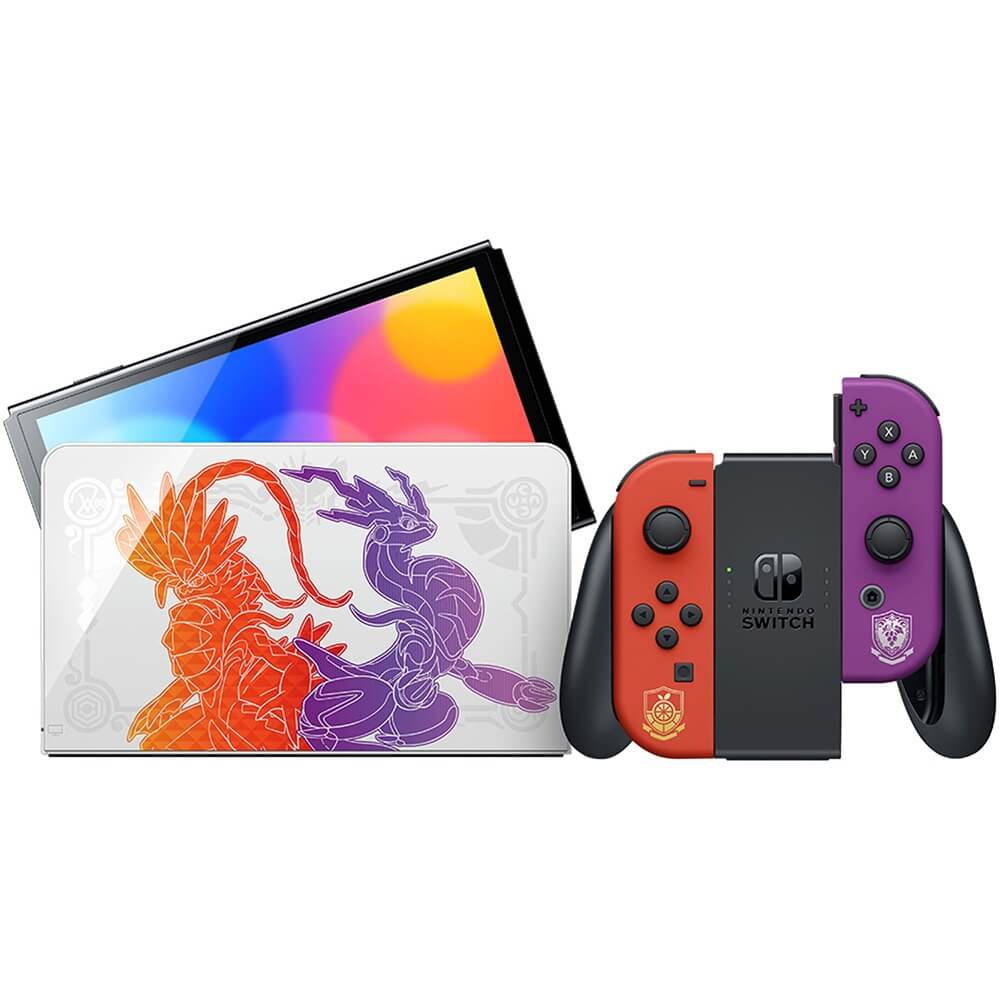 Купить Игровая приставка Nintendo Switch OLED Pokemon Scarlet and Violet  Edition в Белгороде