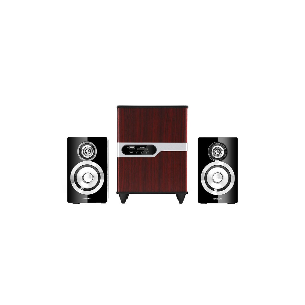 Купить Колонки Crown CMS-440 wood 2.1 в Москве