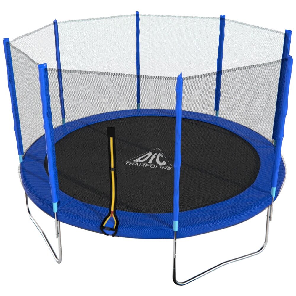 Изображение товара Батут DFC Trampoline Fitness 12ft Blue 12FT-TR-B
