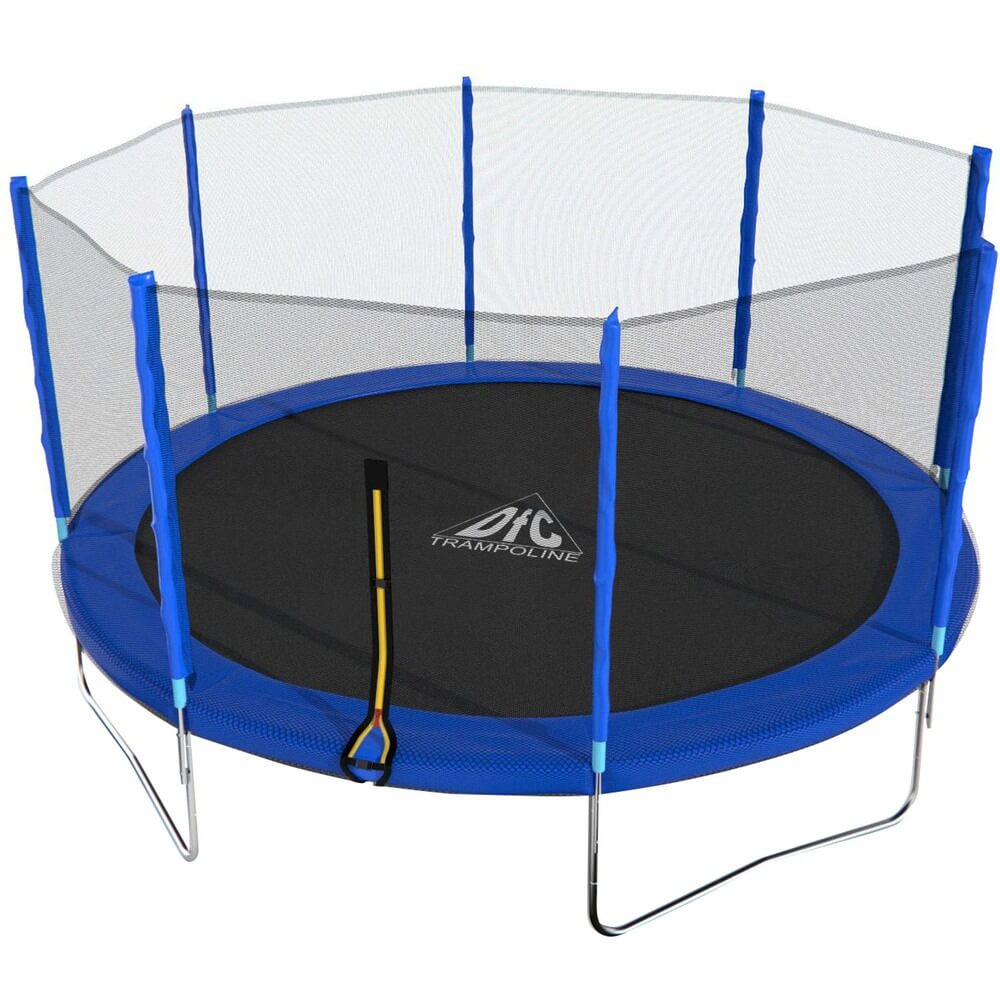Изображение товара Батут DFC Trampoline Fitness 14ft Blue 14FT-TR-B Изображение товара Батут DFC Trampoline Fitness 14ft Blue 14FT-TR-B