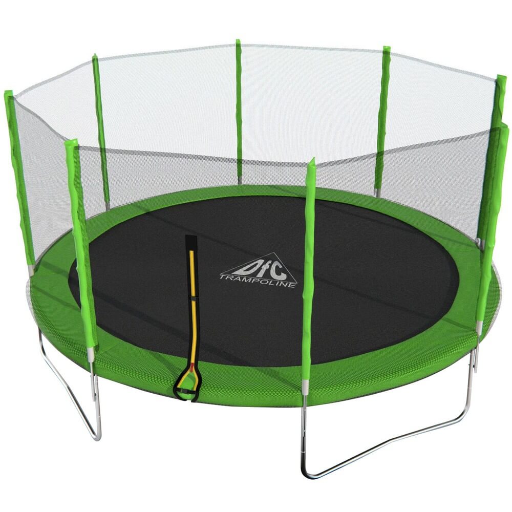 Купить Батут DFC Trampoline Fitness 14ft Green в Санкт-Петербурге